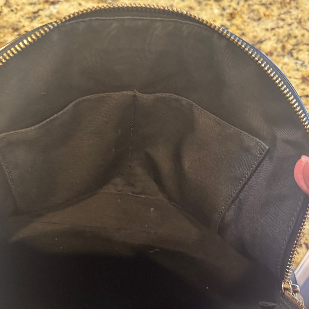 Coach Black Embossed Dome Satchel - Picture 11 of 11